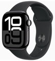 Apple Watch Series 10 GPS 42mm Klavírně černý hliník s černým sportovním řemínkem - M/L