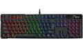 GENIUS GX GAMING Scorpion K12/ drátová/ mechanická/ Brown Switches/ RGB podsvícení/ Copilot/ USB/ černá/ CZ+SK layout