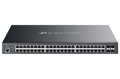 TP-Link SG3452XMPP, Omada 48-Port Gigabit Smart PoE Switch, 40x PoE+, 8x PoE++, 4x 10GB SFP+, 750W PoE budget