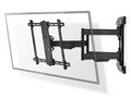 NEDIS nástěnný TV držák/ 37 - 80"/ nosnost 70 kg/ polohovatelný/ ocel/ černý