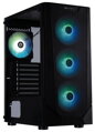 BitFenix skříň C60 Negro / ATX /  4x 120mm ARGB fan + controller / 2xUSB 2.0 / USB 3.0 / tvrzené sklo / černá