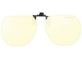 GUNNAR kancelářske/herní brýle  CLIP-ON MOFFET ONYX jantarová skla BLF 65 NATURAL focus