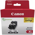 Canon inkoustová náplň PGI-550XL BK  TWIN SEC Pigment černáXL