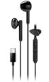 GENIUS headset HS-M366 Black/ černý/ USB-C/ 360°rotační klip