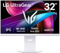 LG monitor 32G810SA-W  31,5" IPS 4K 3840x2160 / 16:9 /144Hz/ 400cdm / 1ms /DP/ USB-C 65W/2xHDMI/LAN/repro/výškově nastav