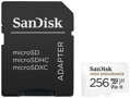 SanDisk High Endurance microSDXC 256GB / C10, U3, V30 / Full HD / 4K videos / dash cams & home monitoring / + SD Adaptér