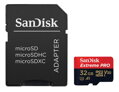 SanDisk Extreme PRO microSDHC 32GB / A1 C10 V30 UHS-I U3 / SD Adaptér / + RescuePRO