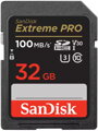 SanDisk Extreme PRO 32GB SDHC / UHS-I, Class 10, U3, V30 /  up to 100MB/s & 90MB/s Read/Write / + 2 years RescuePRO