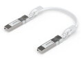 Ubiquiti DAC patch 25G - DAC kabel, SFP28, SFP+, SFP, rychlost 25/10/1 Gbit, bílý, délka 0,3m