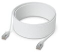 Ubiquiti UniFi Premium Patch Cable 12m - Patch kabel, Cat6a, Etherlighting, bílý, délka 12m