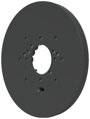 Ubiquiti UniFi Gang Box Mounting Plate B - Instalační deska na zeď pro kamery UniFi Pro, Bullet, Dome,Turret, PTZ, černá
