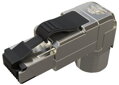 Solarix Konektor MPTL 90° RJ45 CAT6 STP samořezný SXRJ45-6-STP-BK-SA-U