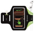 Swissten Pouzdro Armband Case Vel. 7" Černé