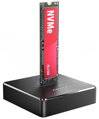 AXAGON dockovací stanice 1x M.2 NVMe SSD / ADSA-M2C11 / USB-C / USB 3.2 Gen2 / kabel 25cm USB-C na USB-C