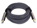 PremiumCord Ultra High Speed HDMI 2.1 optický fiber kabel 8K@60Hz,zlacené 20m