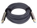 PremiumCord Ultra High Speed HDMI 2.1 optický fiber kabel 8K@60Hz,zlacené 30m
