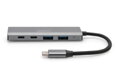 DIGITUS USB-C 4 Port HUB, 2x USB A + 2x USB-C