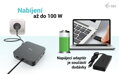 I-tec USB-C HDMI + Dual DP Docking Station with Power Delivery 100 W + i-tec Universal Charger 112 W