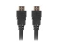LANBERG High Speed HDMI 1.4 + Ethernet kabel, 4K@30Hz, CCS, M/M, délka 1,8m, černý, zlacené konektory