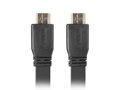 LANBERG HDMI M/M 2.0 kabel 5M 4K černý plochý