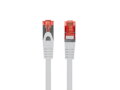 LANBERG Patch kabel CAT 6 S-FTP, AWG 26/7, LSZH, měď, šedý, 5m