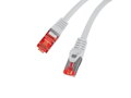 LANBERG Patch kabel CAT 6 S-FTP, AWG 26/7, LSZH, měď, šedý, 5m
