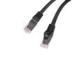 LANBERG Patch kabel CAT.6 UTP LSZH CU 10M černý Fluke Passed