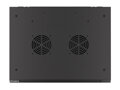 LANBERG RACK CABINET 19” WALL-MOUNT 9U/600X450 FOR SELF-ASSEMBLY WITH METAL DOOR  BLACK   (FLAT PACK)