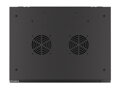 LANBERG RACK CABINET 19” WALL-MOUNT 9U/600X450 (FLAT PACK) V2 BLACK