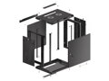 LANBERG RACK CABINET 19” WALL-MOUNT 12U/600X450 FOR SELF-ASSEMBLY WITH METAL DOOR BLACK   (FLAT PACK)