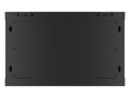 LANBERG RACK CABINET 19” WALL-MOUNT 6U/600X600 (FLAT PACK) V2 BLACK