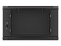 LANBERG RACK CABINET 19” WALL-MOUNT 6U/600X600 (FLAT PACK) V2 BLACK