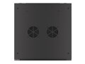 LANBERG RACK CABINET 19” WALL-MOUNT 9U/600X600 (FLAT PACK) V2 BLACK
