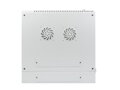 LANBERG RACK CABINET 19” DOUBLE-SECTION WALL-MOUNT 12U/600X600 (FLAT PACK) GREY