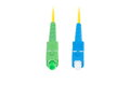 LANBERG optický patch cord SM SC/APC-SC/UPC simplex 2m LSZH G657A1 průměr 3mm, barva žlutá