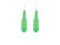 LANBERG optický patch cord SM SC/APC-SC/APC simplex 2,5m LSZH G657A2 průměr 3mm, barva bílá