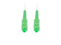 LANBERG optický patch cord SM SC/APC-SC/APC simplex 15m LSZH G657A2 průměr 3mm, barva bílá