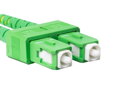 LANBERG optický patch cord SM SC/APC-SC/APC duplex 1m LSZH G657A1 průměr 3mm, barva žlutá