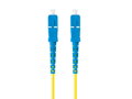 LANBERG optický patch cord SM SC/UPC-SC/UPC simplex 2m LSZH G657A1 průměr 3mm, barva žlutá