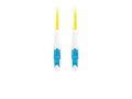 LANBERG optický patch cord SM LC/UPC-LC/UPC simplex 1m LSZH G657A1 průměr 3mm, barva žlutá