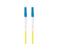 LANBERG optický patch cord SM LC/UPC-LC/UPC simplex 10m LSZH G657A1 průměr 3mm, barva žlutá