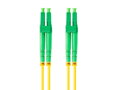 LANBERG optický patch cord SM LC/APC-LC/APC duplex 2m LSZH G657A1 průměr 3mm, barva žlutá