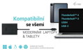 I-tec USB-C Dual 4K/60Hz (single 8K/30Hz) DP Video Adapter