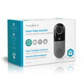 Nedis WIFICDP40CWT - Wi-Fi Smart Domovní Video Telefon | Cloud/ microSD / Onvif | IP65 | snímač pohybu | Bílá