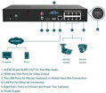TP-LINK Záznamové zařízení VIGI NVR1008H-8P - NVR, 8 kanálů, 8x PoE