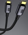 PremiumCord USB4™ Gen 3x2 40Gbps 8K@60Hz 240W Thunderbolt 3 kabel 0,8m