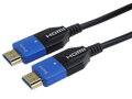PremiumCord Ultra High Speed HDMI 2.1 optický kabel 8K@60Hz 4K@120Hz 20m zlacený