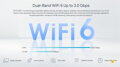 TP-Link EX510 Pro  - AX3000 Multi-Gigabit Wi-Fi 6 Router, 4x GLAN, 1x 2.5GWAN, TR-069, USB 3.0, WPA3, EasyMesh