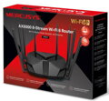 MERCUSYS MR90X  - AX6000  WiFi 6 router dual AP/WiFi router, 3x GLAN, 1x GWAN/ 574Mbps 2,4/ 2402Mbps 5GHz