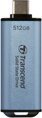 Transcend ESD300C 512GB, External SSD, USB 10Gbps, Type C